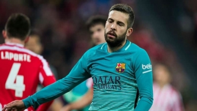 jordi alba sad - - soccerinfomania.com