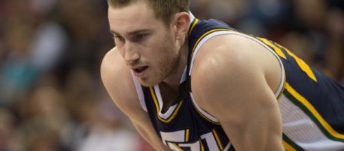 Gordon Hayward will try to get the Jazz a much-needed win in their second round series. [Image via Blasting News image library/purpleandblues.com]