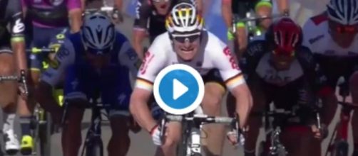 La volata di Andrè Greipel a Tortolì