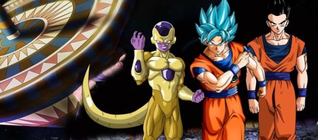 El gran Freezer demuestra su poder El gran Freezer demuestra su poder
