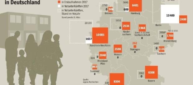 La Repubblica Federale tedesca ha accolto oltre 1,2 milioni di rifugiati lo scorso anno. Ma il numero è destinato ad aumentare La Repubblica Federale tedesca ha accolto oltre 1,2 milioni di rifugiati lo scorso anno. Ma il numero è destinato ad aumentare