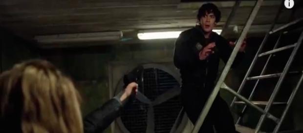 The 100 episode 11,season 4 screenshot image via Andre Braddox The 100 episode 11,season 4 screenshot image via Andre Braddox