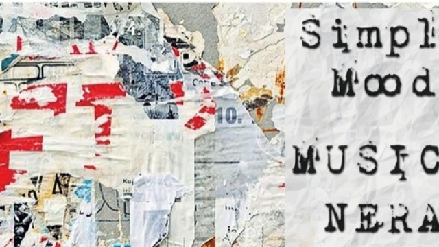 Copertina del disco dei Simple Mood, un omaggio a Mimmo Rotella.