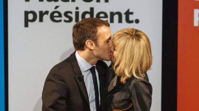 Macron e Brigitte: una storia d'amore da sogno