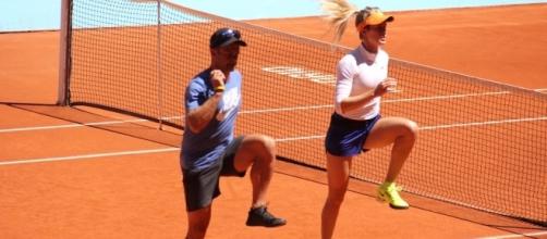 Eugenie Bouchard has had a good Mutua Madrid Open, despire losing her quarter final to Kusnetsova - Picture courtesy of madrid-open.com