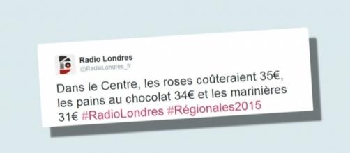Le hashtag Radio Londres inonde les réseaux sociaux français en période d'élections.