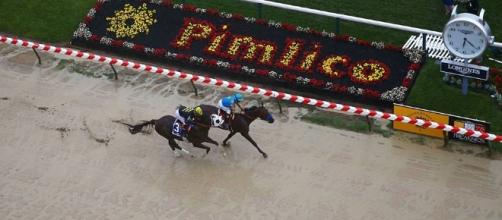 The Preakness Stakes is the second leg of the Triple Crown in horse racing. [Image via Blasting News image library/sportingnews.com]