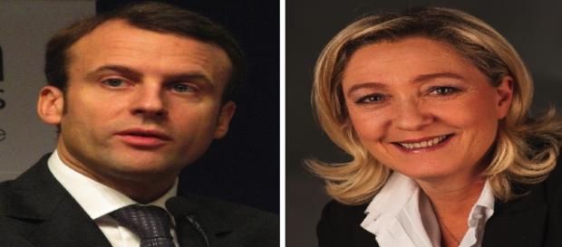 Emmanuel Macron et Marine Le Pen Emmanuel Macron et Marine Le Pen