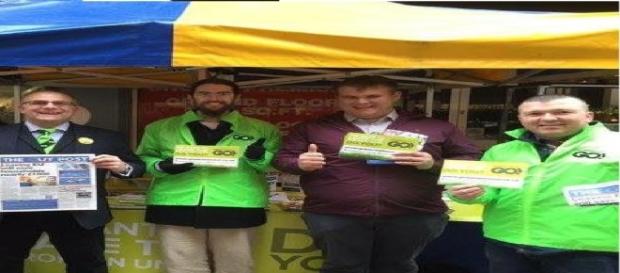 George Connolly, pictured third in centre, has been embroiled in controversy George Connolly, pictured third in centre, has been embroiled in controversy