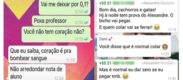 Professores que usaram uma maneira diferente de exercer a profissão Professores que usaram uma maneira diferente de exercer a profissão