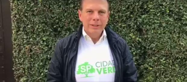 João Doria respondendo Lula em vídeo postado em sua rede social João Doria respondendo Lula em vídeo postado em sua rede social