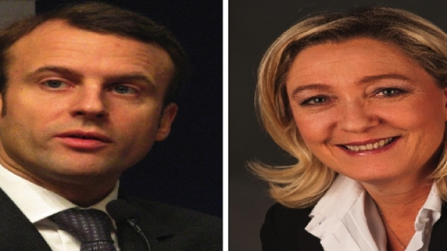 Emmanuel Macron et Marine Le Pen