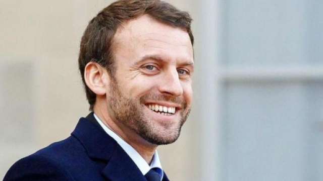 Il nuovo presidente francese, Emmanuel Macron