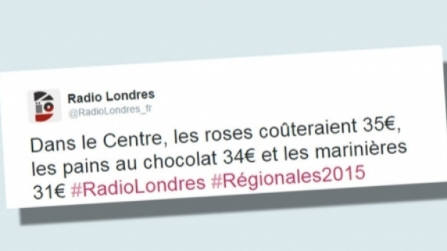 Le hashtag Radio Londres inonde les r&eacute;seaux sociaux fran&ccedil;ais en p&eacute;riode d'&eacute;lections.