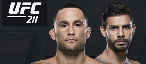 Frankie Edgard versus Yair Rodriguez [Image Credit: Twitter/UFC]