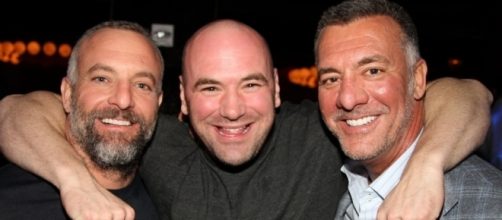 The Ferrita brothers and UFC President Dana White | BSO - blacksportsonline.com