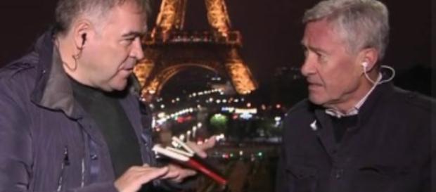 García Ferreras en París junto al profesor García Ferreras en París junto al profesor