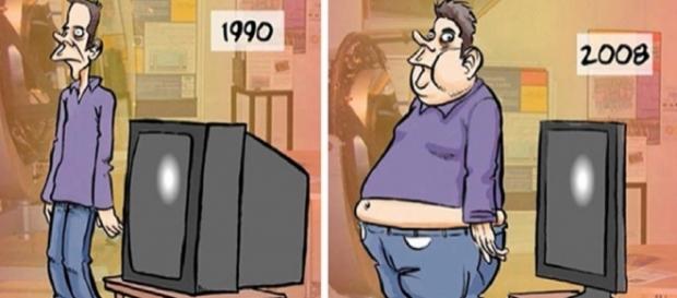 Ilustrações mostram como vida mudou - Google Ilustrações mostram como vida mudou - Google