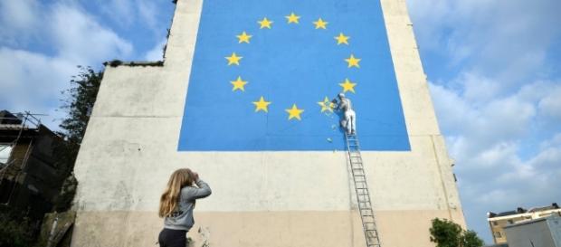 L'Europa di Bansky, la nuova opera L'Europa di Bansky, la nuova opera
