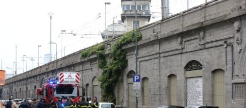 Il luogo della stazione centrale di Milano dove un migrante del Mali di 31 anni si è tolto la vita