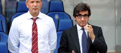 L'allenatore del Torino Sinisa Mihajlovic e il presidente Urbano Cairo - toronews.net