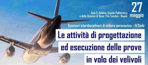 Locandina - IV Ciclo - Le attività di progettazione ed esecuzione delle prove in volo dei velivoli