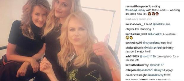 Reese Witherspoon hints at Big Little Lies second series - femalefirst.co.uk Reese Witherspoon hints at Big Little Lies second series - femalefirst.co.uk