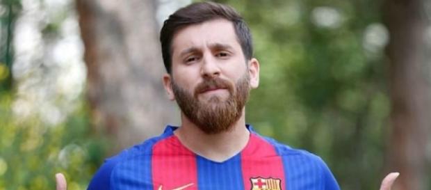 Reza Parastesh é sósia de Messi Reza Parastesh é sósia de Messi