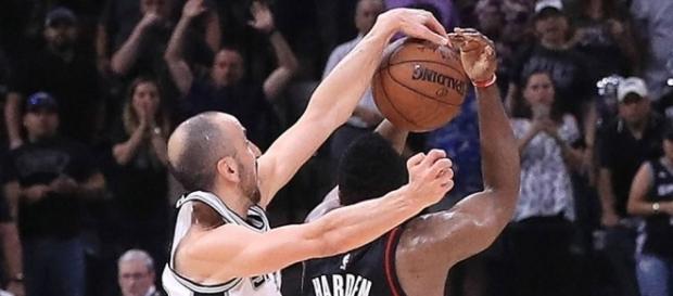 WATCH: Manu Ginobili saves Spurs with gutsy block on James Harden ... - sportingnews.com WATCH: Manu Ginobili saves Spurs with gutsy block on James Harden ... - sportingnews.com
