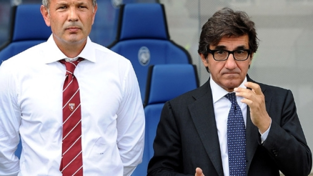 L'allenatore del Torino Sinisa Mihajlovic e il presidente Urbano Cairo - toronews.net
