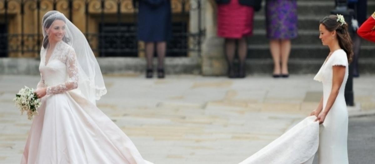 bride wearing white tradition