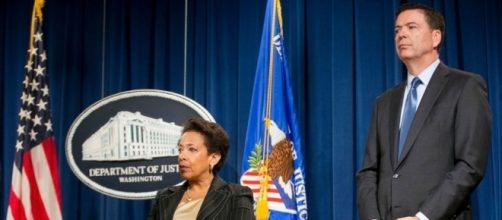 Former Attorney General Loretta Lynch (left), former FBI Director James Comey (right). / Photo by abcnews.go.com via Blasting News library