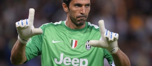 Gianluigi Buffon portiere della Juventus