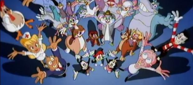 El elenco completo de Los Animaniacs. El elenco completo de Los Animaniacs.