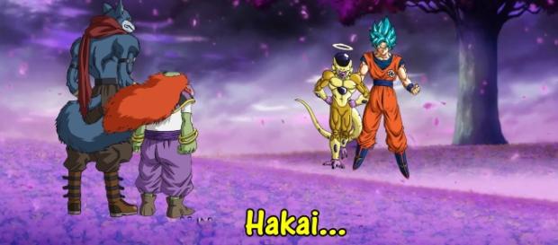 El universo 7 se enfrenta al universo 9 El universo 7 se enfrenta al universo 9