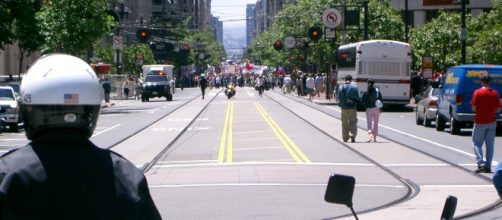 Anti-war protests, San Francisco via Wikimedia Commons