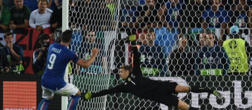 L'errore dal dischetto di Graziano Pellè contro Neuer agli Europei del 2016