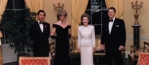 Prince Charles, Princess Diana, Nancy Reagan, and Ronald Reagan / Photo CCo Public Domain via wikimedia