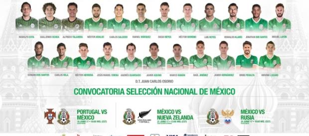 Convocatoria de México para Copa Confederaciones Rusia 2017 - com.mx Convocatoria de México para Copa Confederaciones Rusia 2017 - com.mx