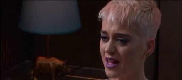 Katy Perry gets raw and emotional in a recent livestream video (image YouTube screen grab) Katy Perry gets raw and emotional in a recent livestream video (image YouTube screen grab)