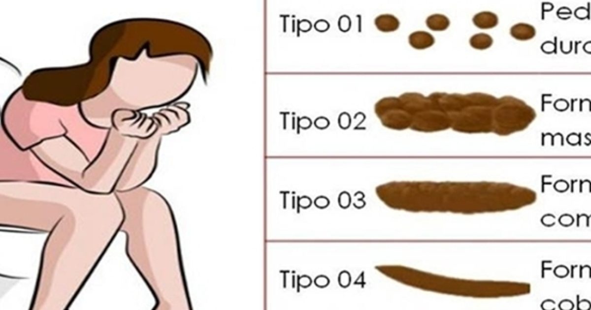 A consistência das fezes é um indicador importante da saúde