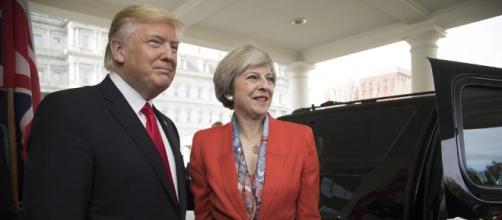 Trump was invited by May to visit the UK- The White House via Flickr