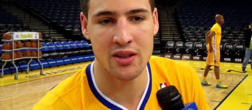 Klay Thompson - Image via BA Sports Guy/YouTube Screencap