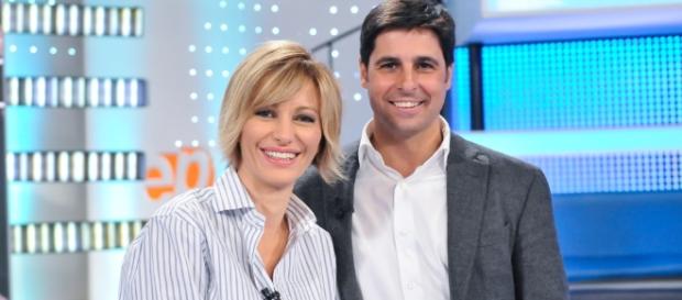 Fran Rivera, colaborador de "Espejo Público" con Susanna Griso Fran Rivera, colaborador de "Espejo Público" con Susanna Griso
