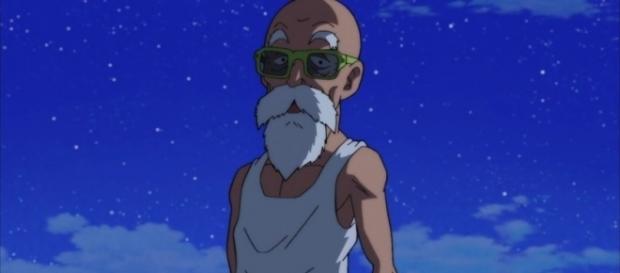 La despedida del maestro Roshi en dbs La despedida del maestro Roshi en dbs