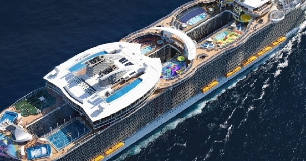 'symphony Of The Seas' Sets Sail For The First Time In France