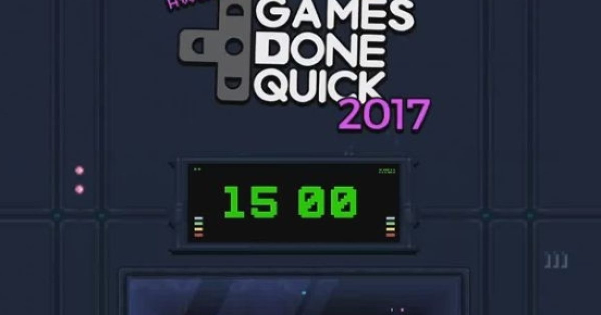 Summer Games Done Quick Kicks Off Another Year Of Speedrunning Video Games 