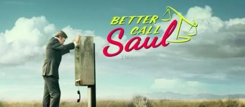 Better Call Saul tv show logo image via a Youtube screenshot by Andre Braddox