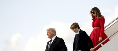 Melania and Barron Trump to move into White House next week: Report - washingtonexaminer.com
