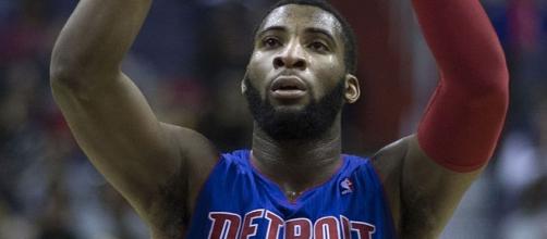 The Pistons are testing the market for center Andre Drummond -- Keith Allison via WikiCommons
